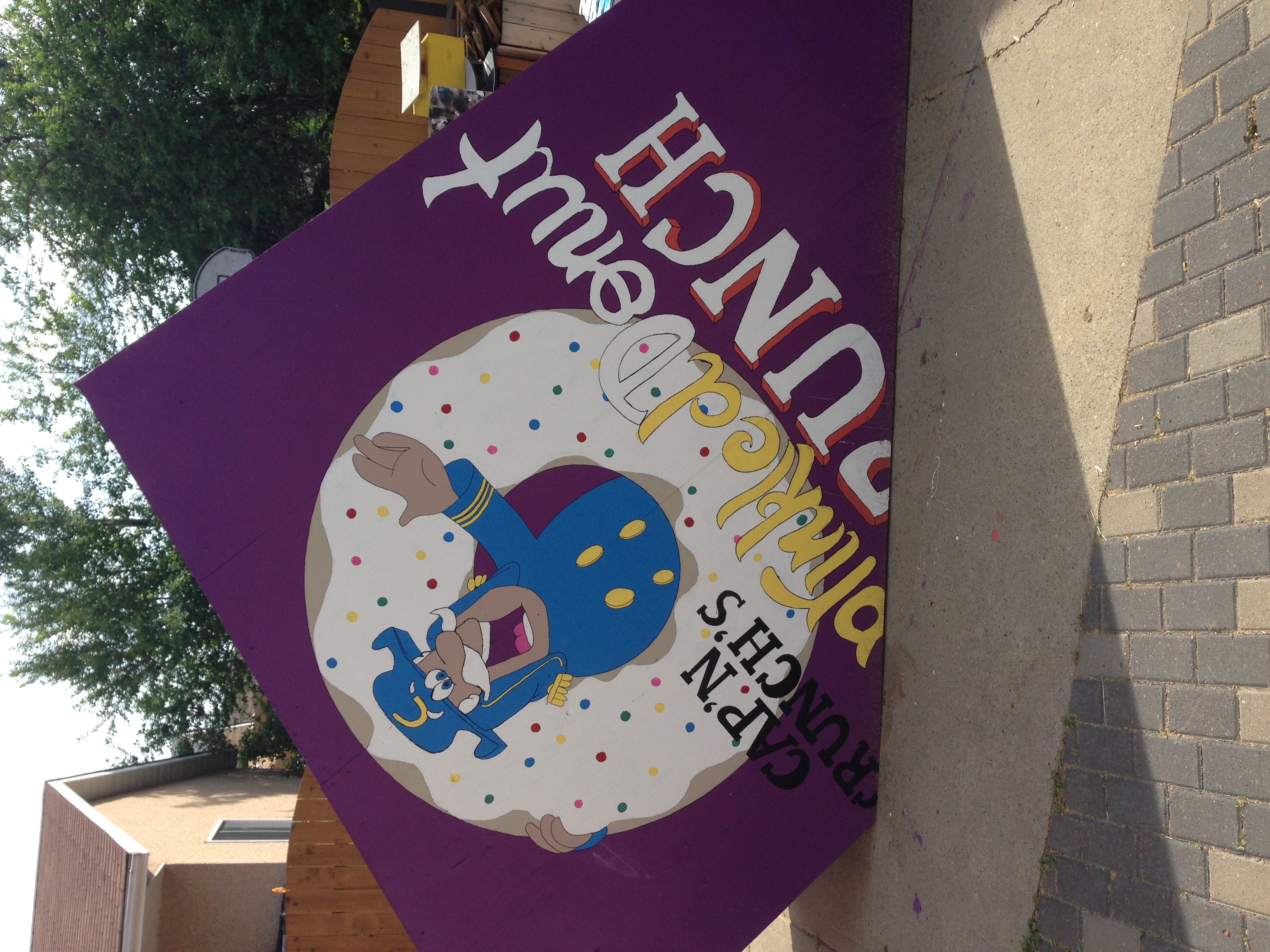 Captain Crunch Sprinkled Donut Cereal art piece